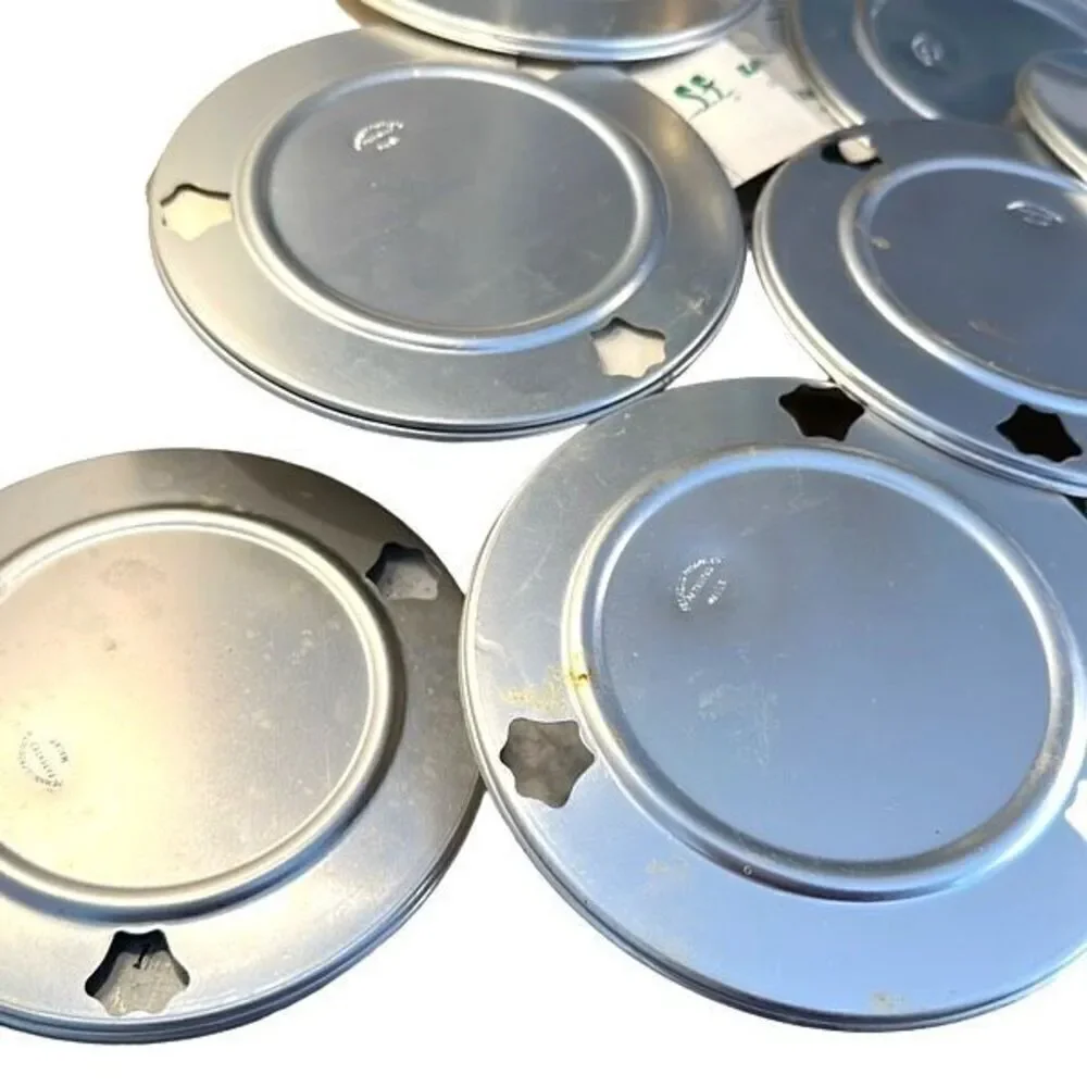 Silverim plates - set of 8